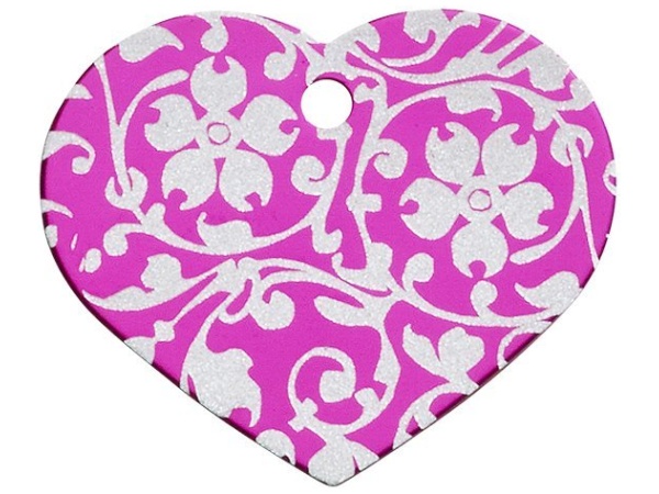 iMARC Cuore rosa grande, fiore ornato