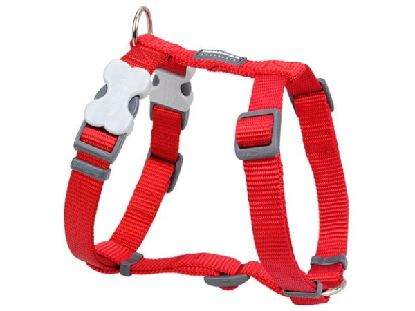 Red Dingo harness, classic red, 25-39cm / 12mm