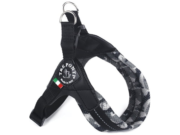 TRE PONTI Mini Mesh con regolazione, misura 2.5, grigio camo