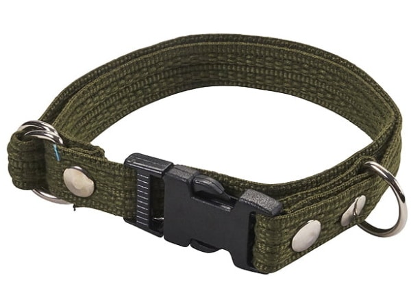 Bonnie webbing halsbånd, grøn