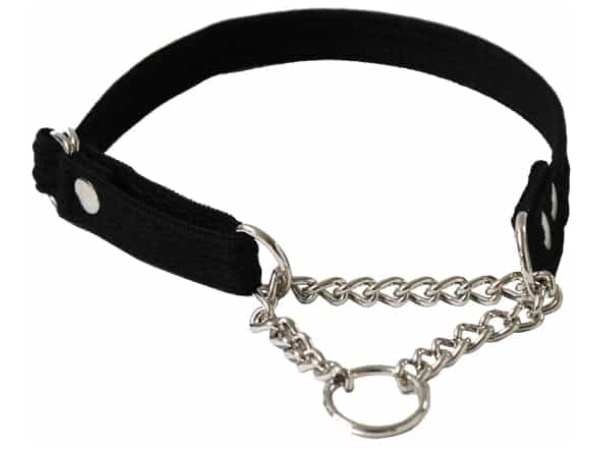 Collare Fenriz con catena, 40-60cm/20mm, nero