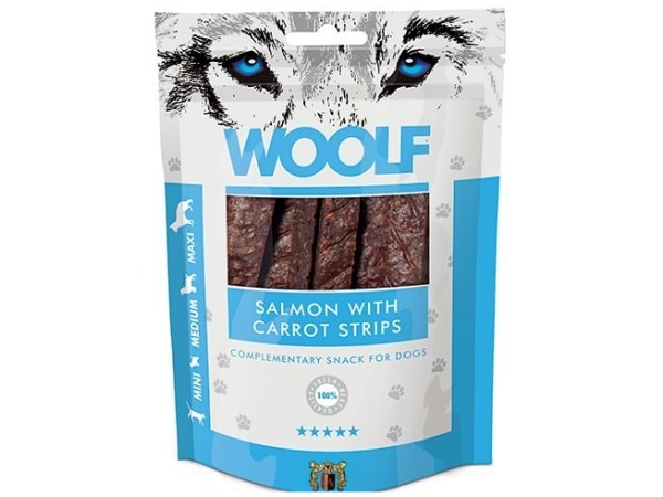 Woolf Salmon with Carrot Strips 100g