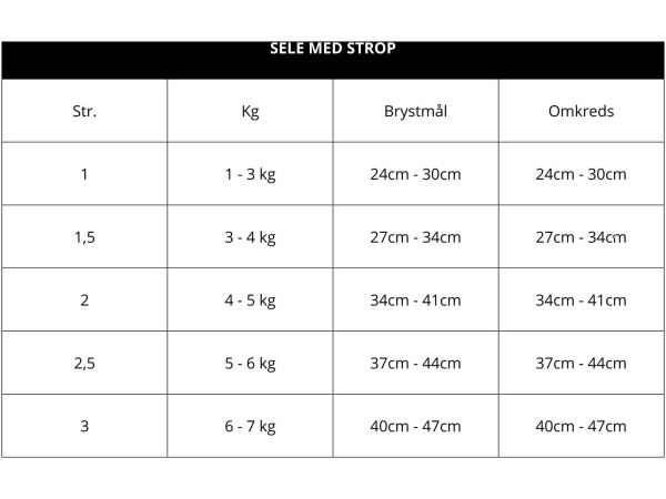 TRE PONTI Sele med strop, tiger