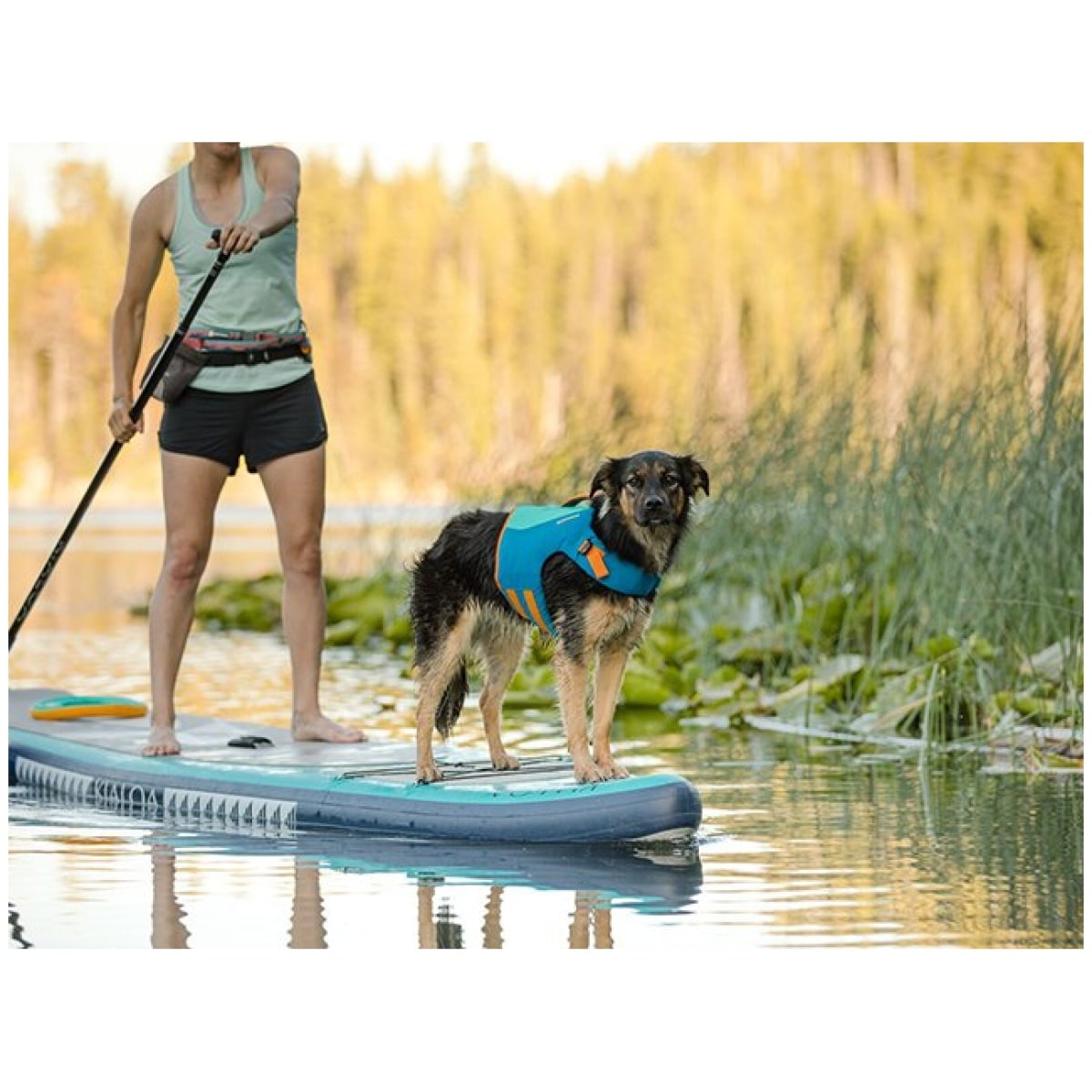 Ruffwear Float-Mantel, Blue Dusk – Bild 8