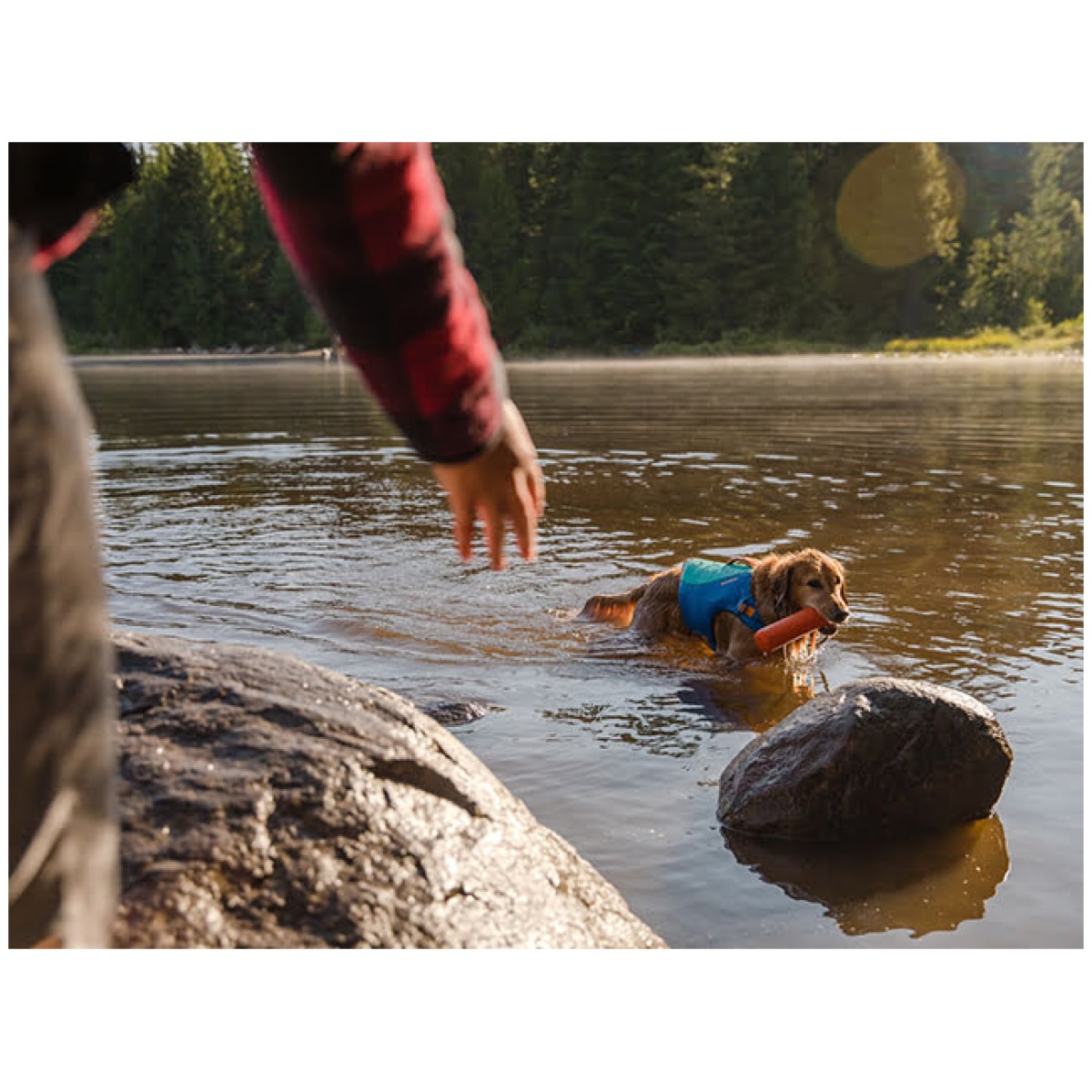 Ruffwear Float-Mantel, Blue Dusk – Bild 11