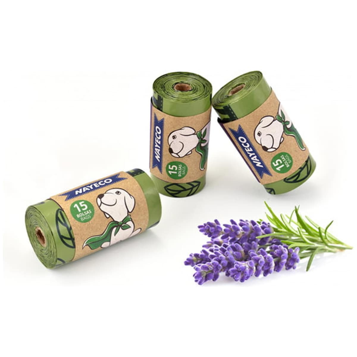 Nayeco Høm Høm poser, bio, 8 ruller - Image 6