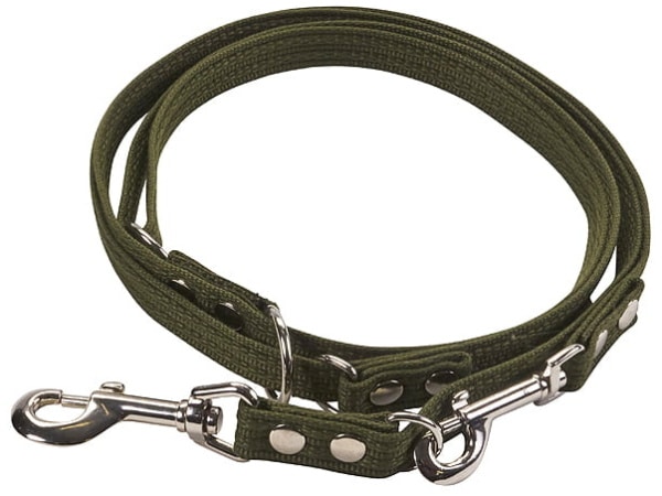 Bonnie webbing dressurline grøn