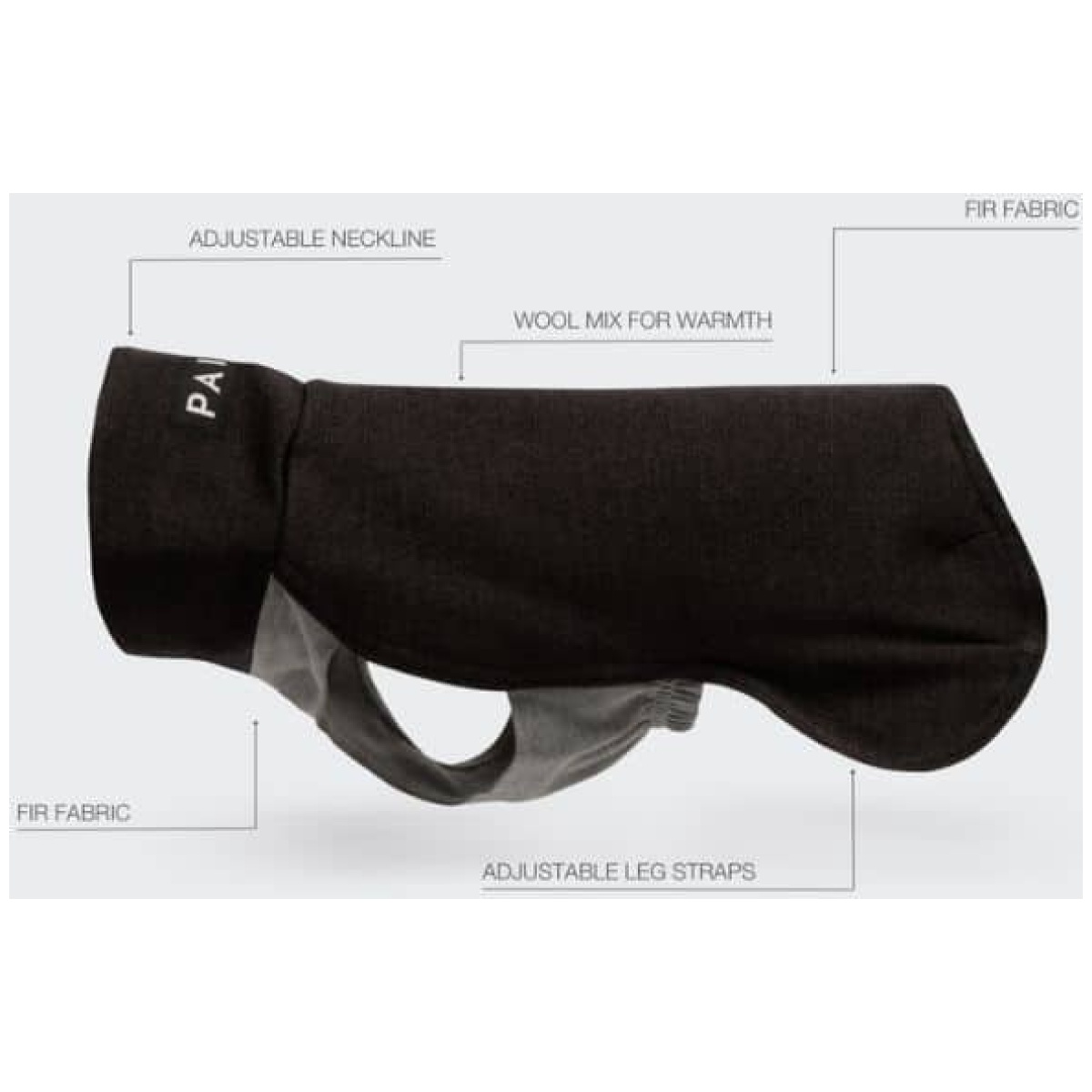 Paikka Recovery vinterdragt, grå - Image 8