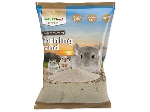 Nature Land LITTER bath sand, 3kg