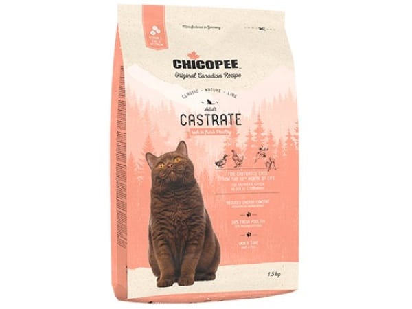 Chicopee CNL Cat Castrate Fjerkræ, 1,5kg