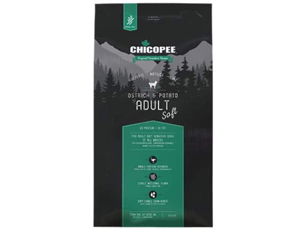 Chicopee HNL Soft Adult Ostrich & Potato, 2kg