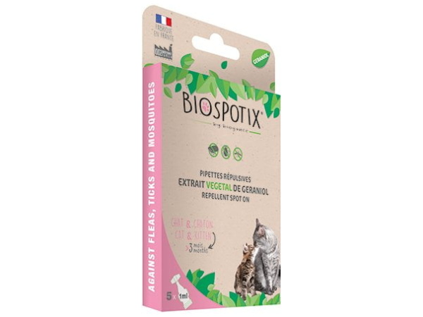 Biogance BIOSPOTIX Cat Spot on, 5x1ml