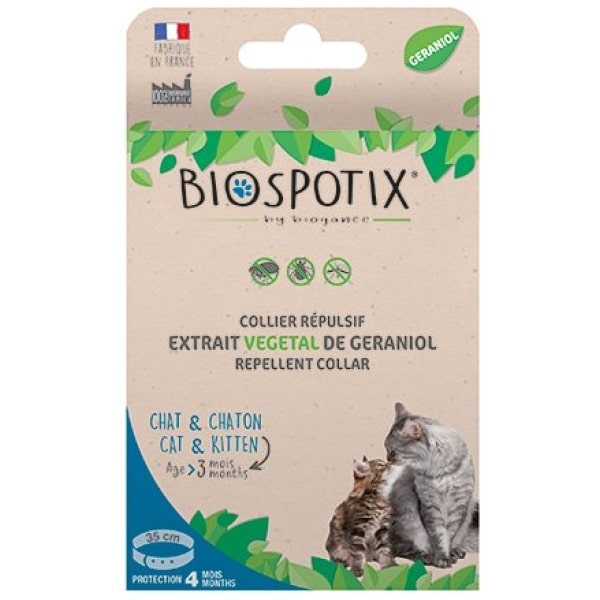 Biospotix cat collar loppehalsbånd