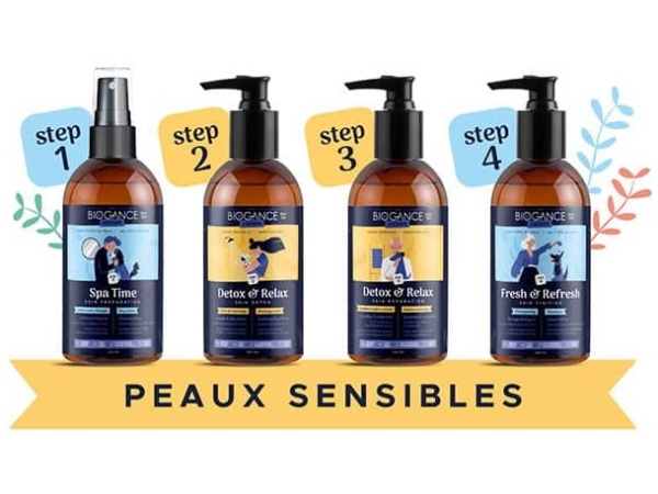 Biogance STEP2: Detox & Relax Sensitive skin massage, 250ml