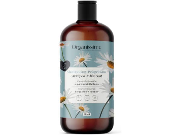 Organissime Ecocert Bio Dog White Coat Shampoo, 250ml