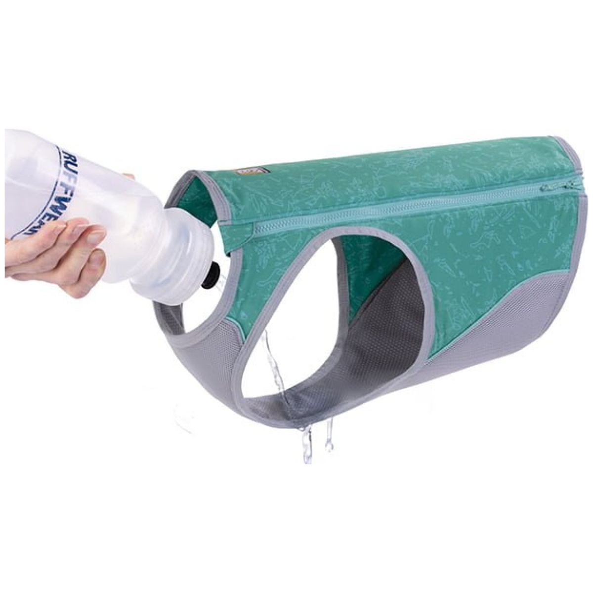 Ruffwear Swamp Cooler Zip Vest, Aurora Teal - Image 6