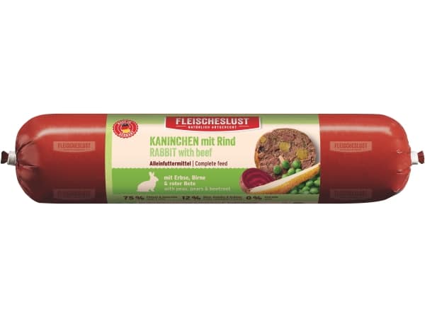 Classic kanin med pærer, ærter og rødbede