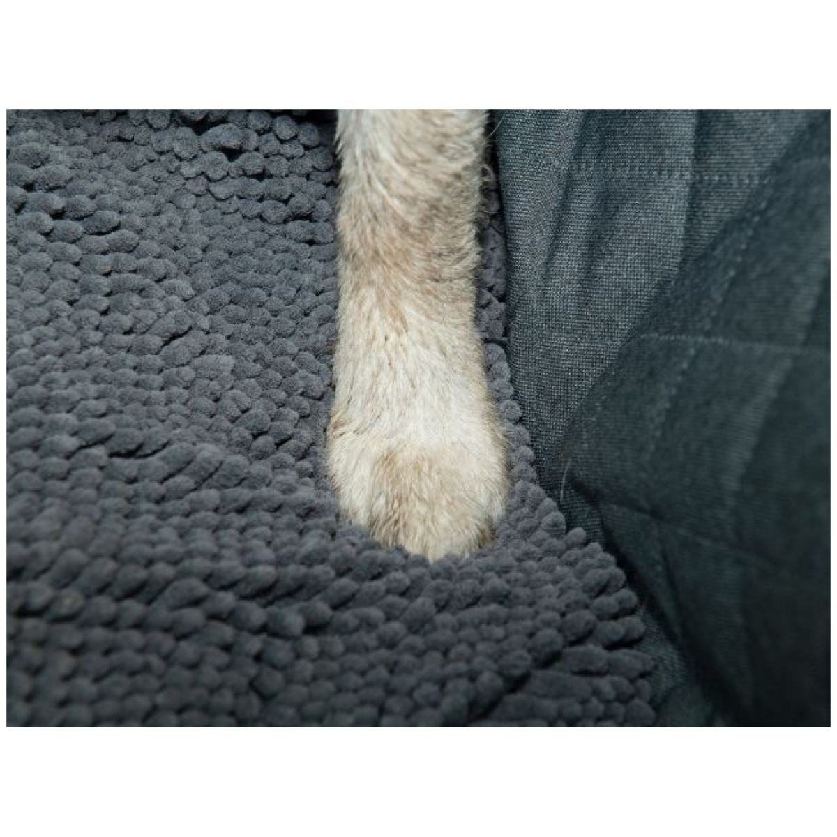 Dirty Dog 3-i-1 Sædeovertræk, 145,5x48cm, Cool Grey - Image 8