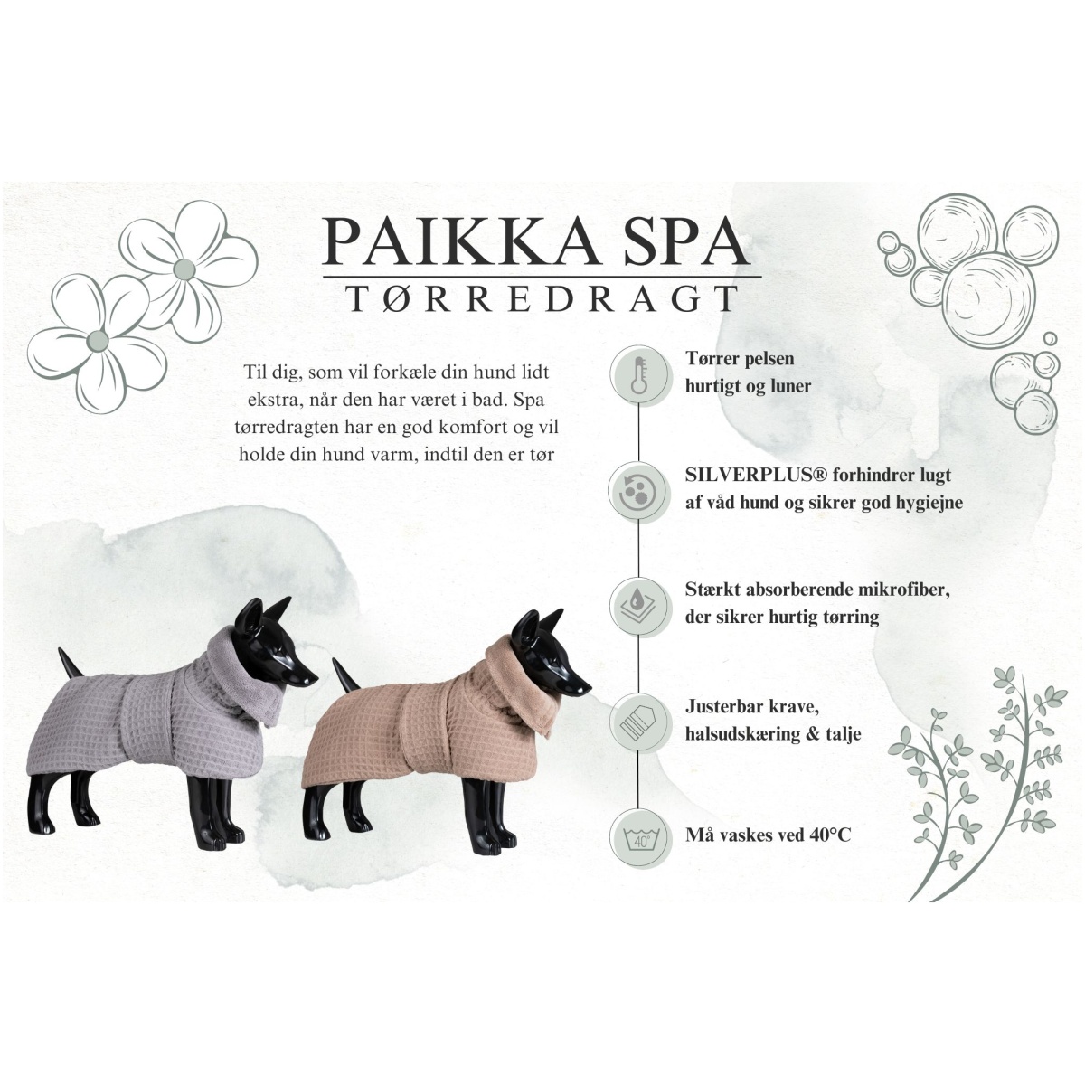 Paikka Tørredragt Spa, Taupe - Image 11