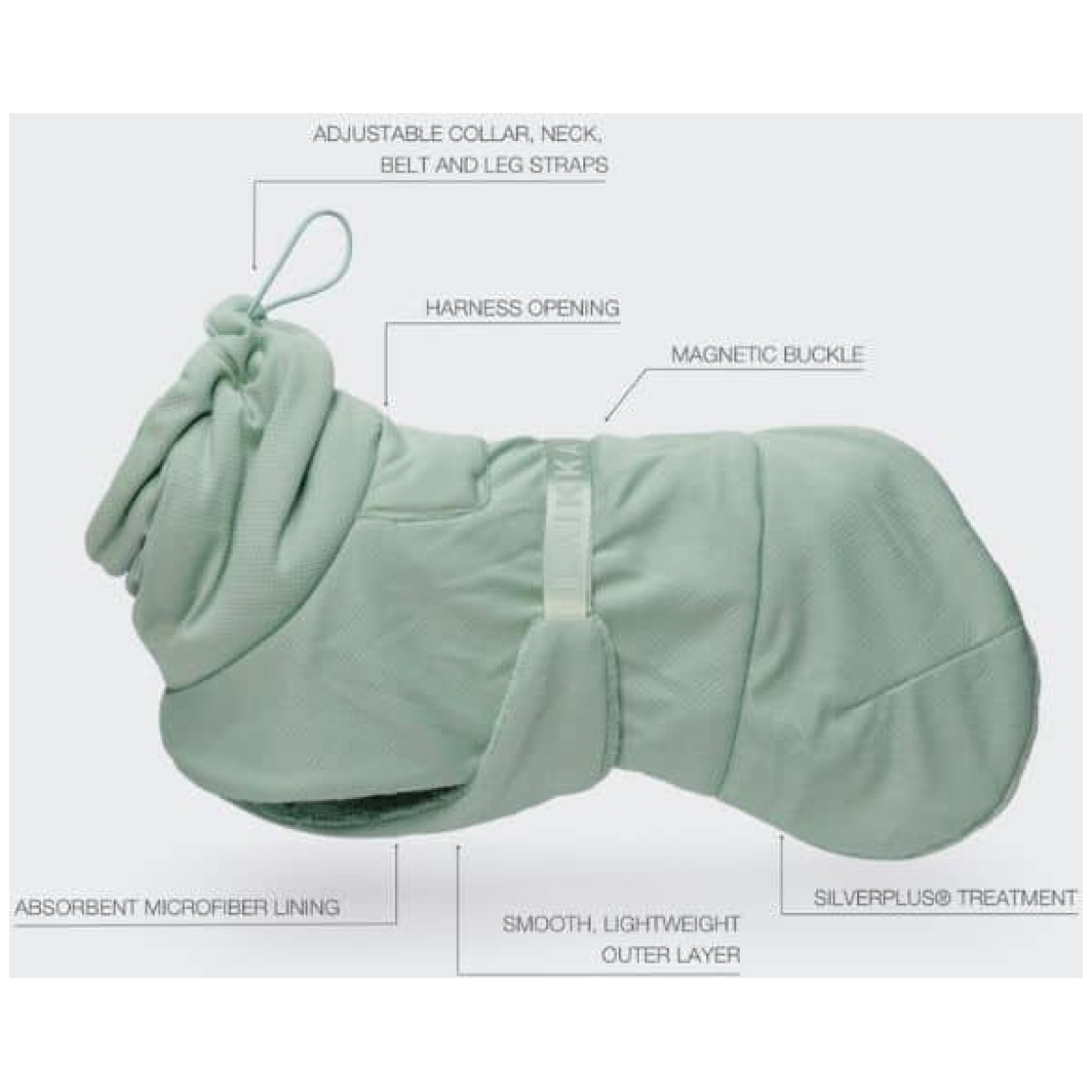 Paikka Tørredragt 2Go, Sage - Image 8