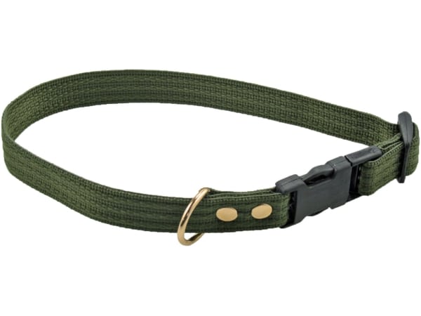 Fenriz halsbånd, grøn, messing