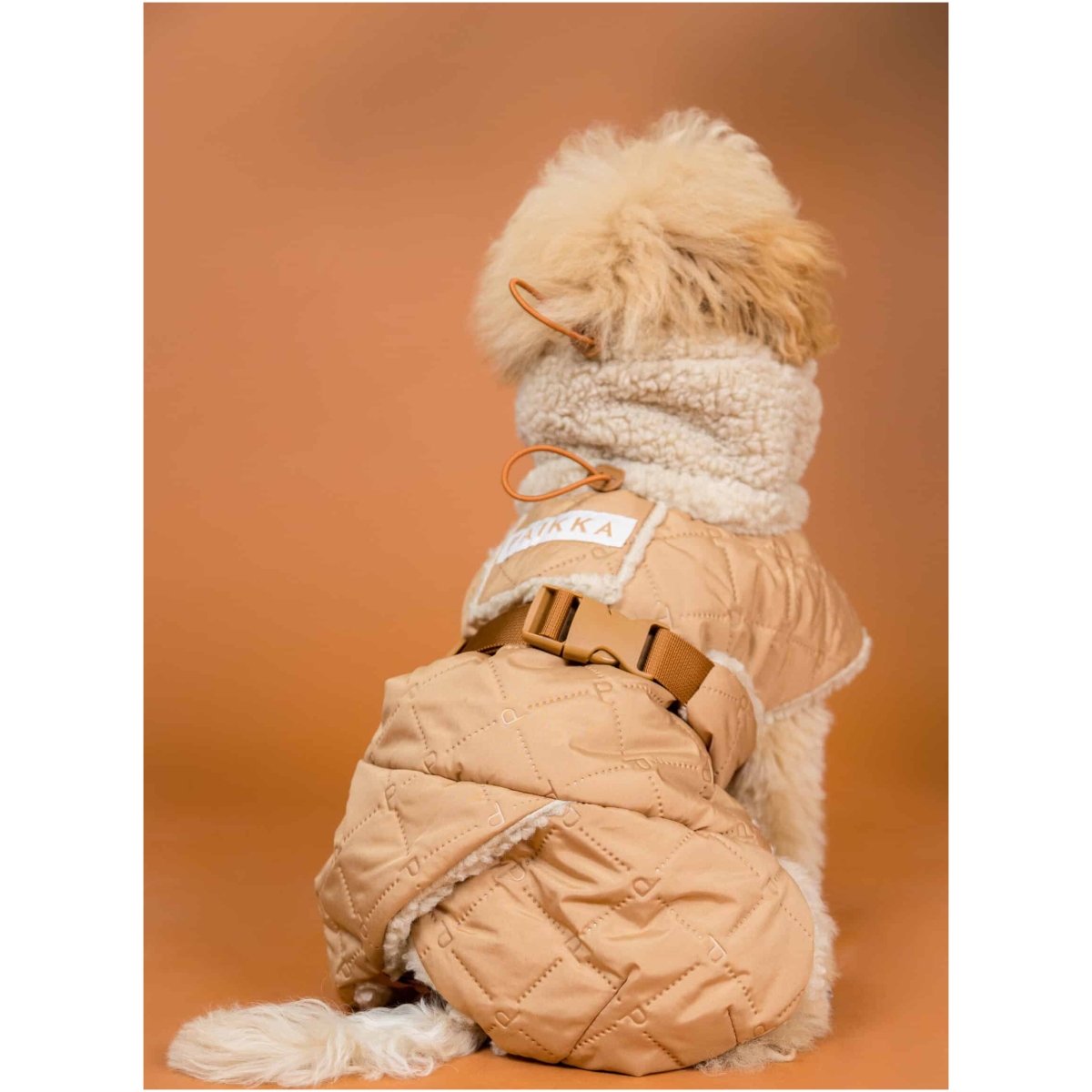 Paikka Gesteppte Sherpa Jacke, Kamel – Bild 10