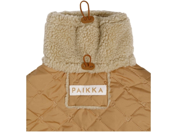 Paikka Quilted Sherpa Jakke, Camel