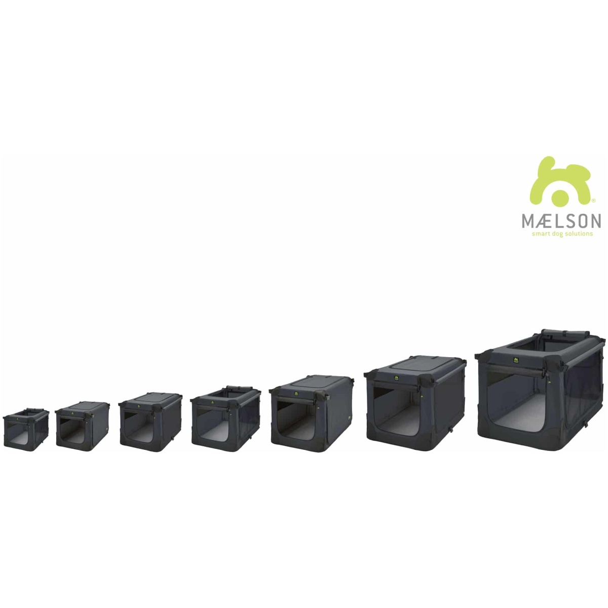 Mælson, Soft Kennel Transporttaske, Grå - Image 14