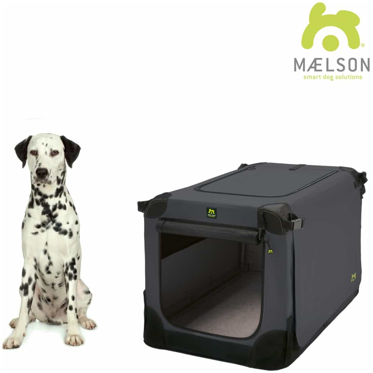 Mælson, Soft Kennel Transporttaske, Grå - Image 10