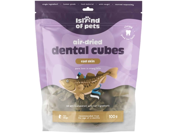 Island of Pets, Air-dried Cod Skin Dental Cubes